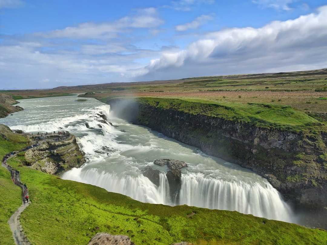 Breathtaking Sunsets at Gullfoss, Iceland - Gullfoss Parking | Secret World Trip Planner