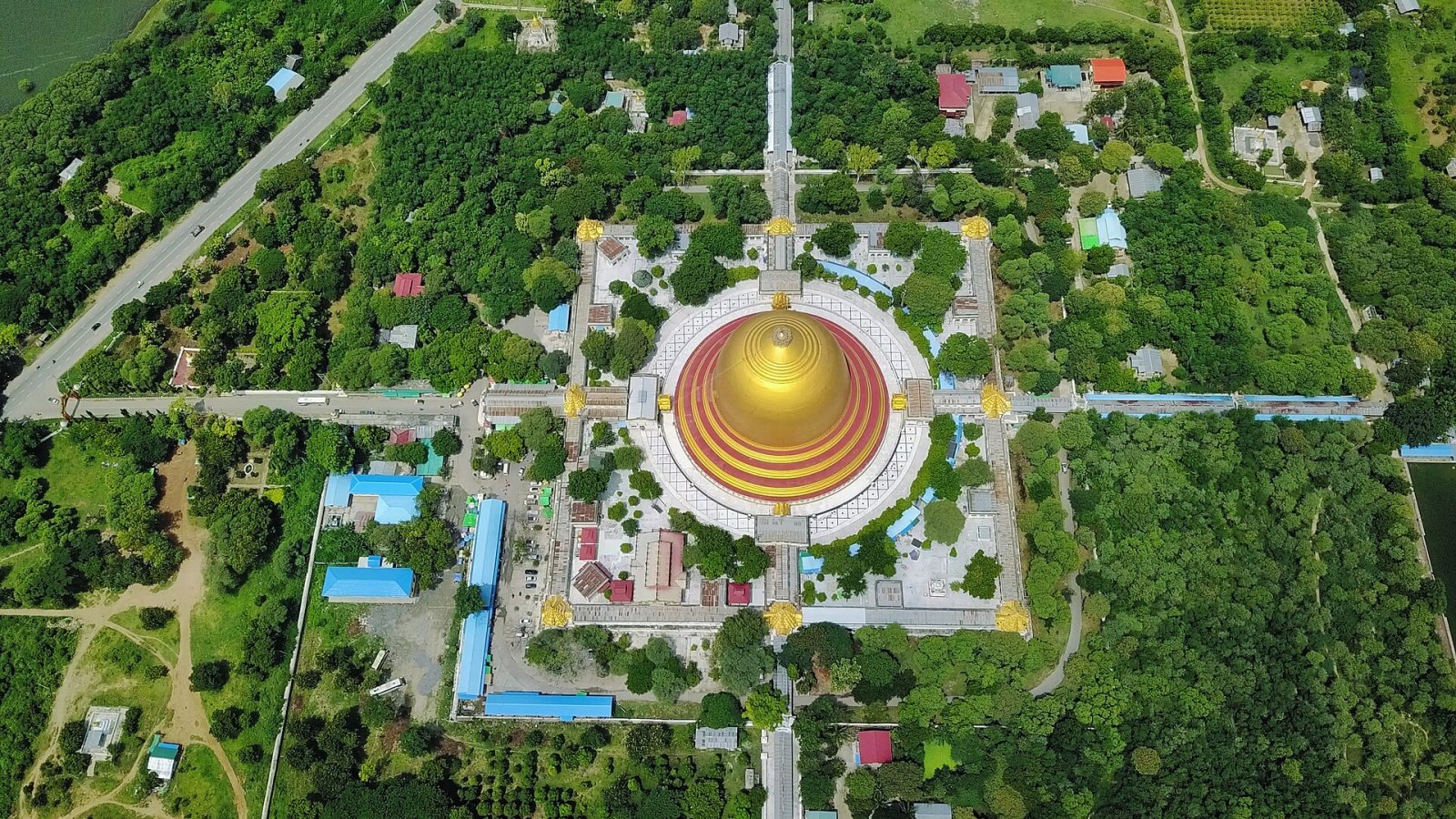 Scopri la Kaunghmudaw Pagoda: gioiello culturale del Myanmar - စစ်ကိုင်းမြို့ | Secret World Trip Planner