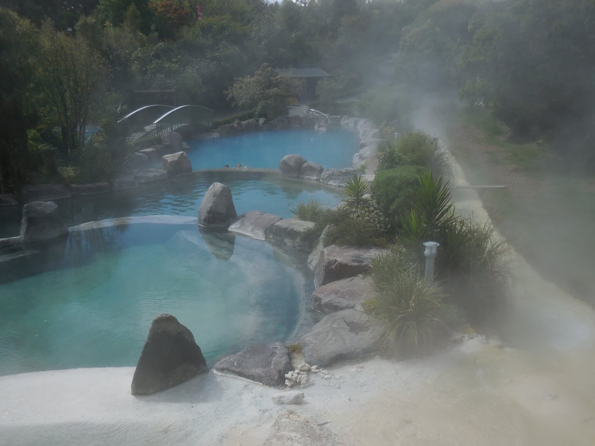Taupo Thermal Baths: Geothermal Relaxation in NZ - Hilltop | Secret World Trip Planner