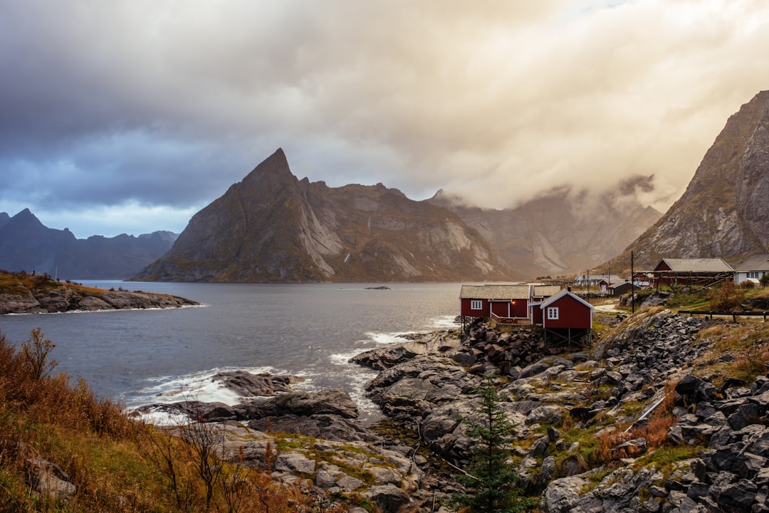Hamnøy: The Red Cabins Reflecting Lofoten Fjords — Olenilsøya
