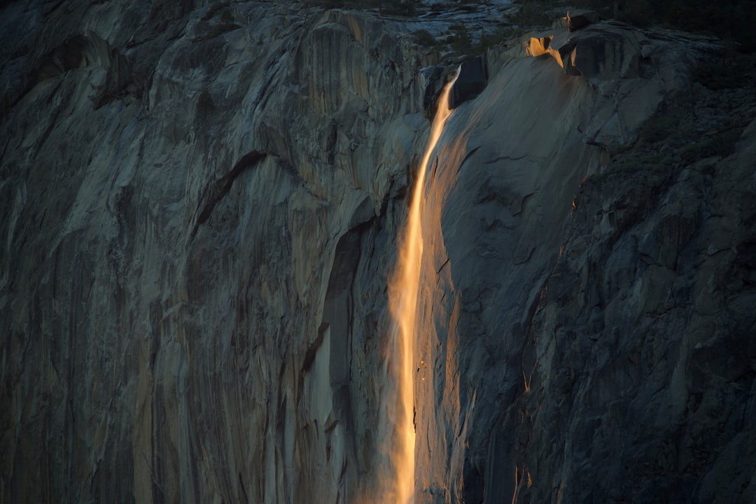 Horsetail Falls and the firefall phenomenon - Tioga Pass Rd | Secret World Trip Planner