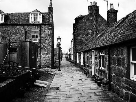 Aberdeen et son village de pêcheurs coloré — Pocra Quay