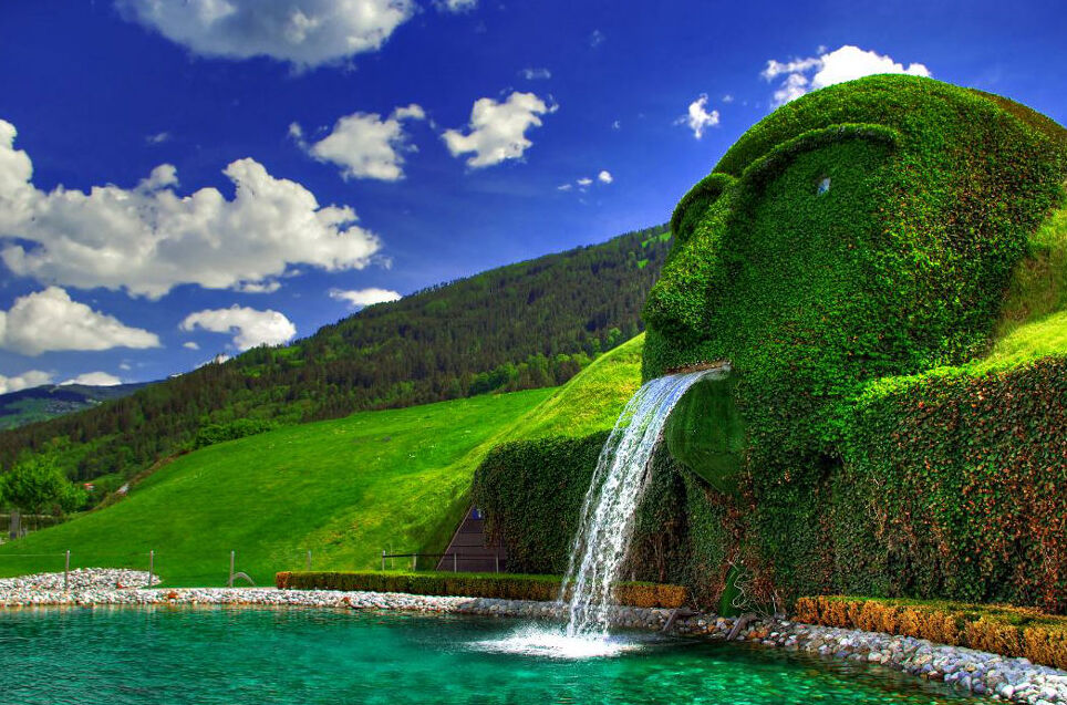 Wattens and the Strange green giant monument — Wattens