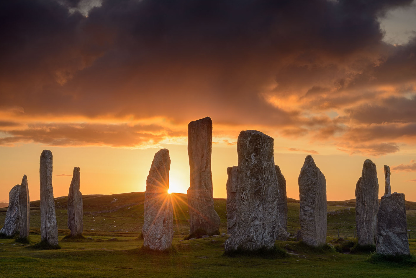 Les pierres de Callanish sur l'île de Lewis — Isle of Lewis HS2 9DY