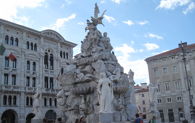 Trieste: Fountain of the Four Continents - Trieste | Secret World Trip Planner