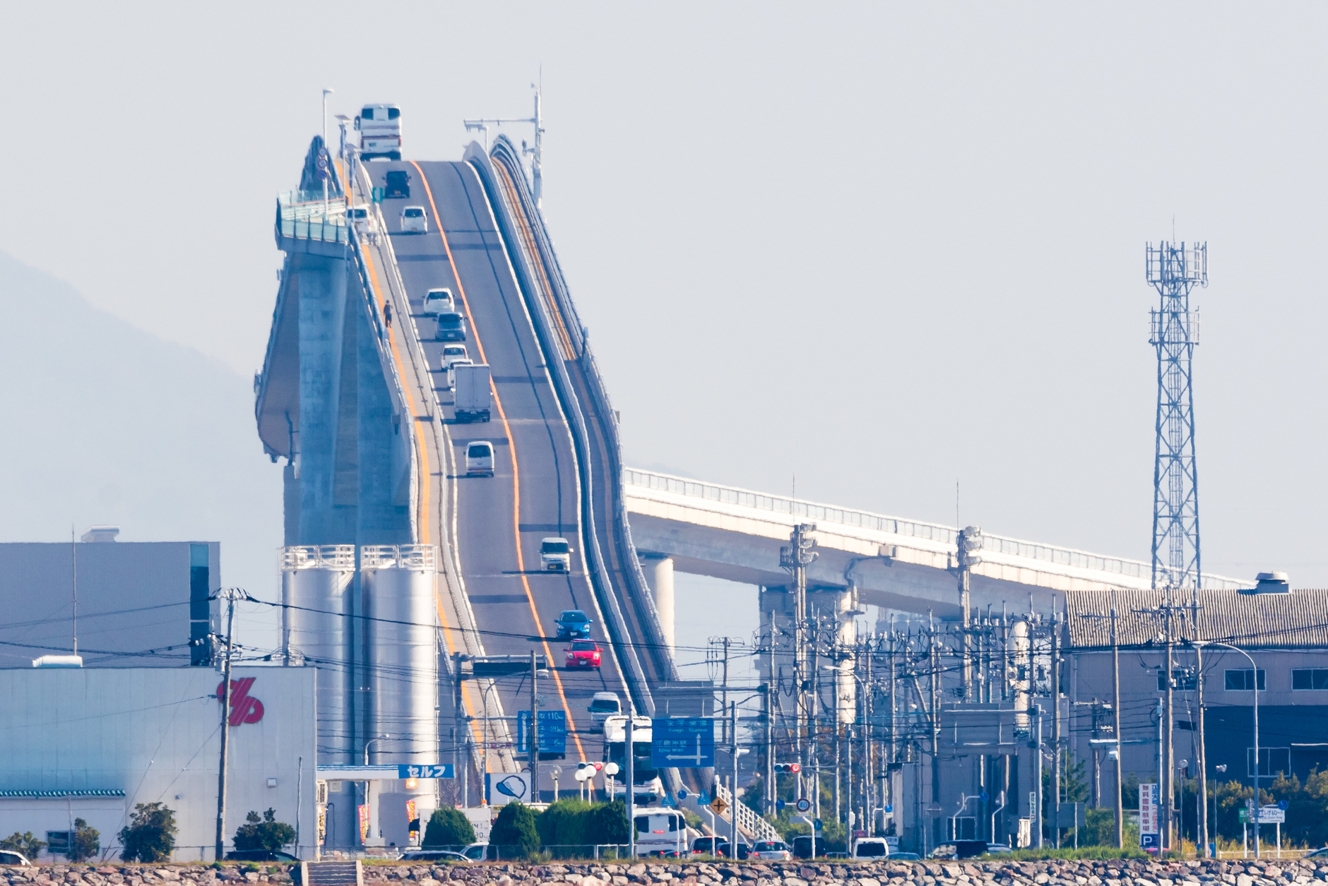 Eshima Ohashi, the “Rollercoaster Bridge” — Matsue