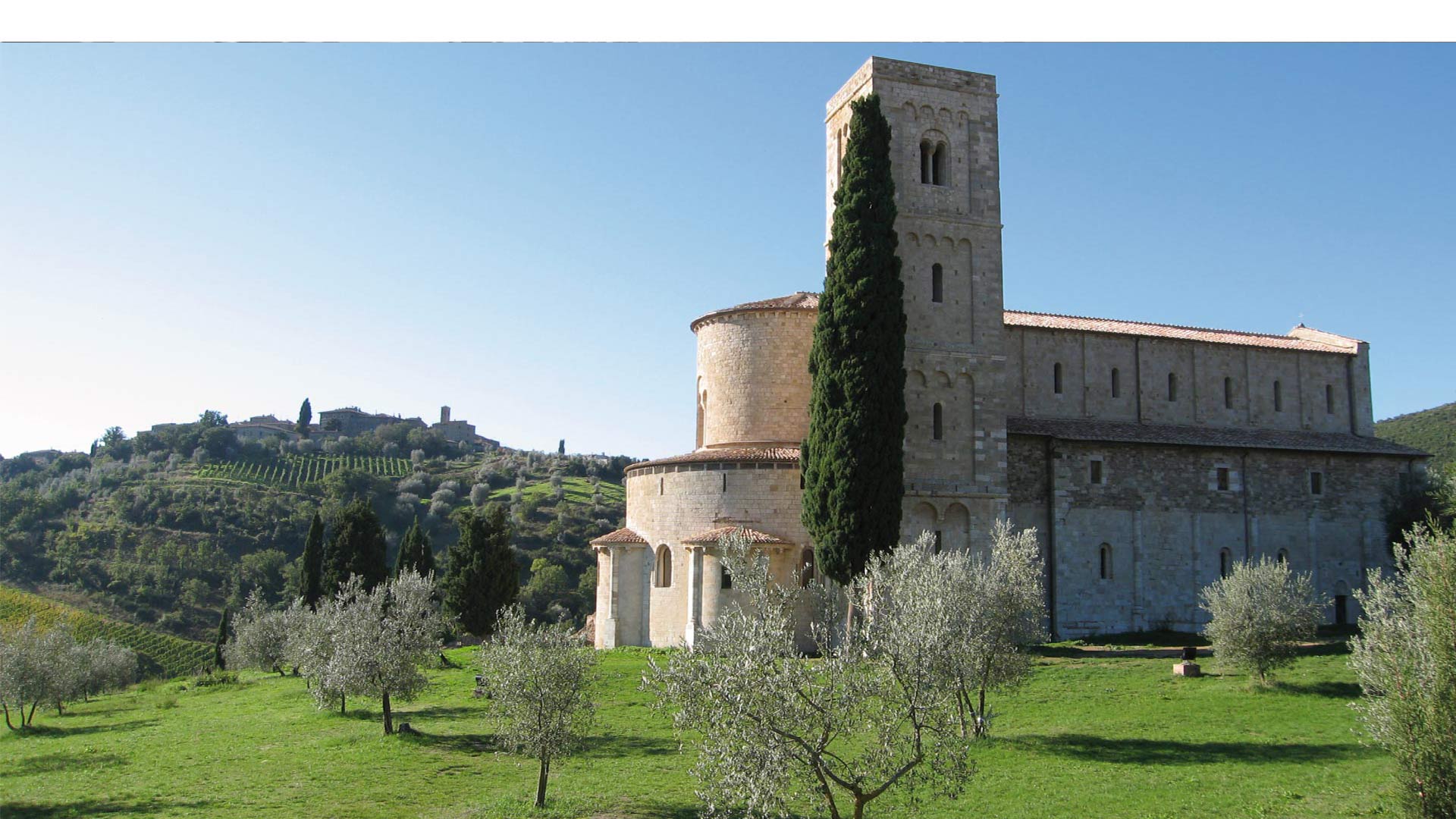 Abbey of St. Antimo - Castelnuovo dell'Abate | Secret World Trip Planner