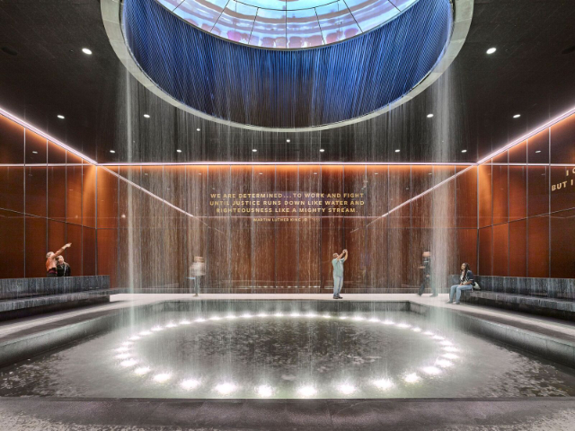 Springbrunnen im Smithsonian - Washington | Secret World Trip Planner
