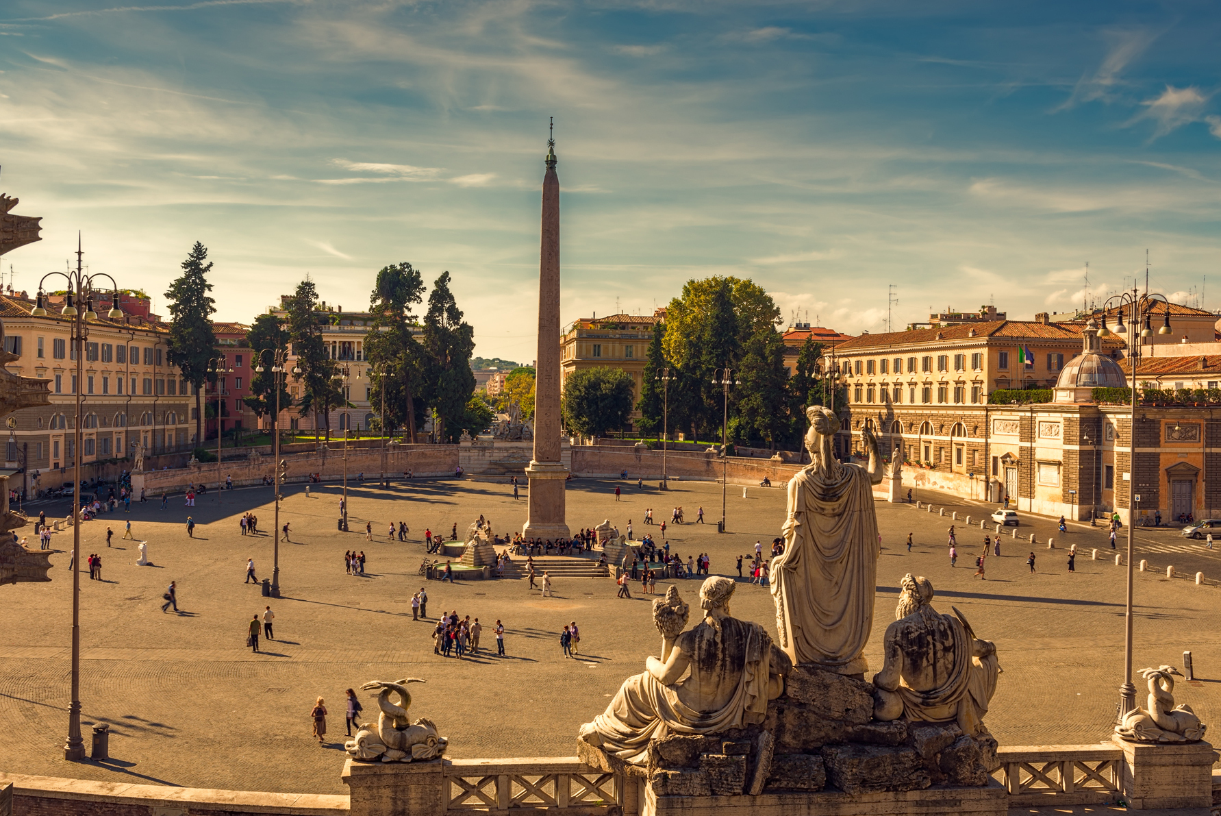 রোম: পিয্জা দেল পাওলো, বিশ্বের এক আশ্চর্য - Roma | Secret World Trip Planner