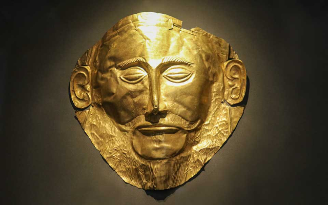 Le masque funéraire d'Agamemnon - Athina | Secret World Trip Planner