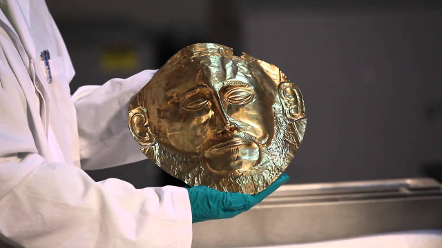 Le masque funéraire d'Agamemnon - Athina | Secret World Trip Planner