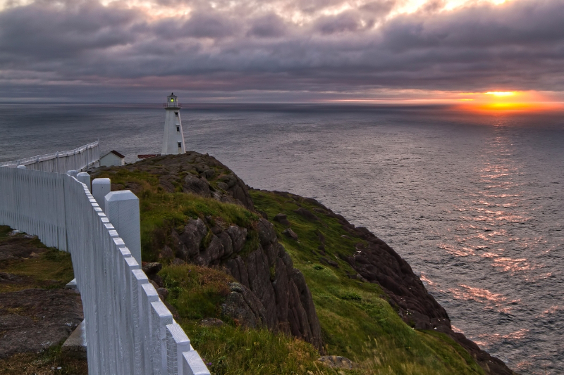Phare du cap Spear à Terre-Neuve — St. John's