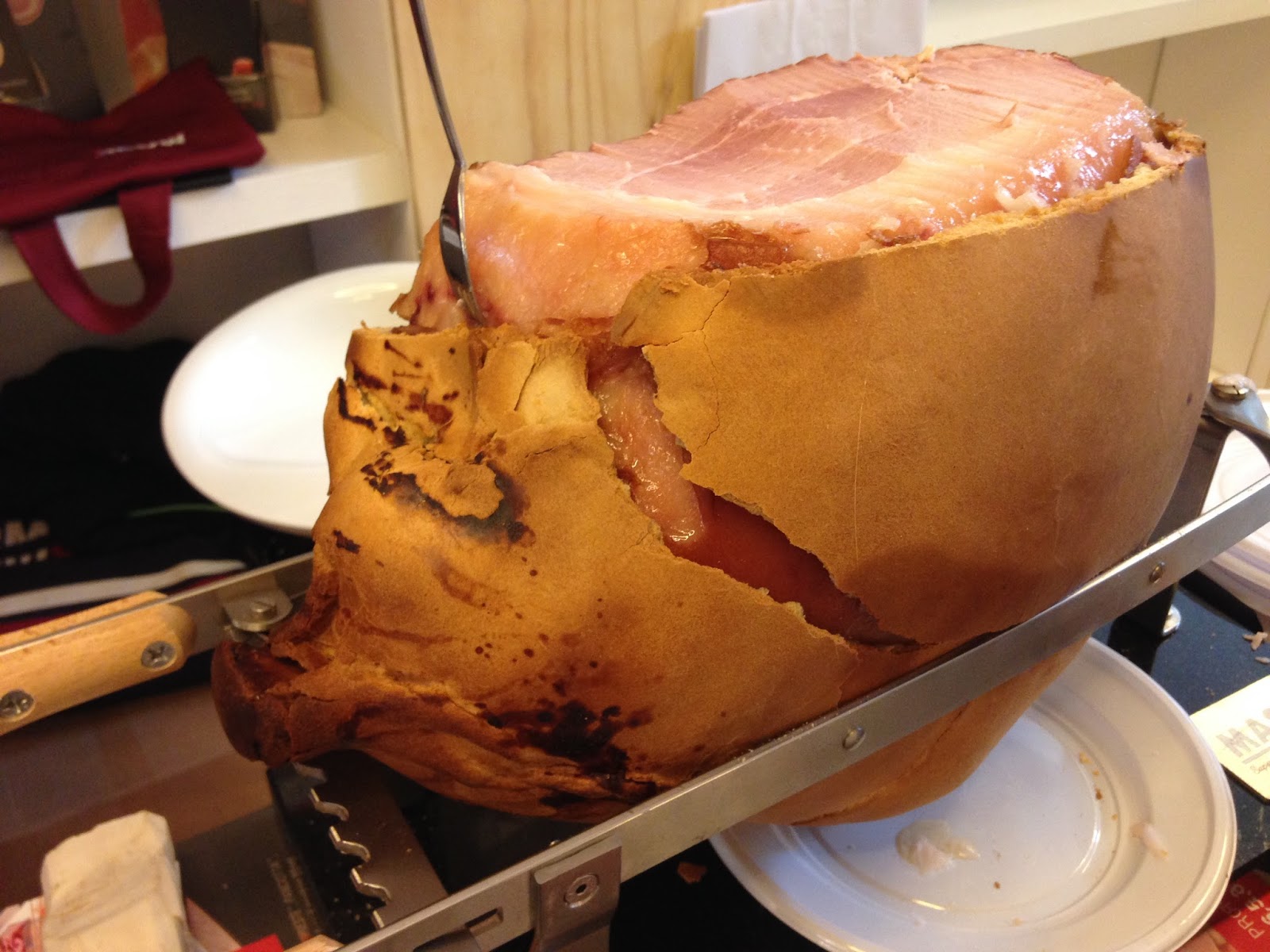 Cooked Ham in Bread Crust — Trieste