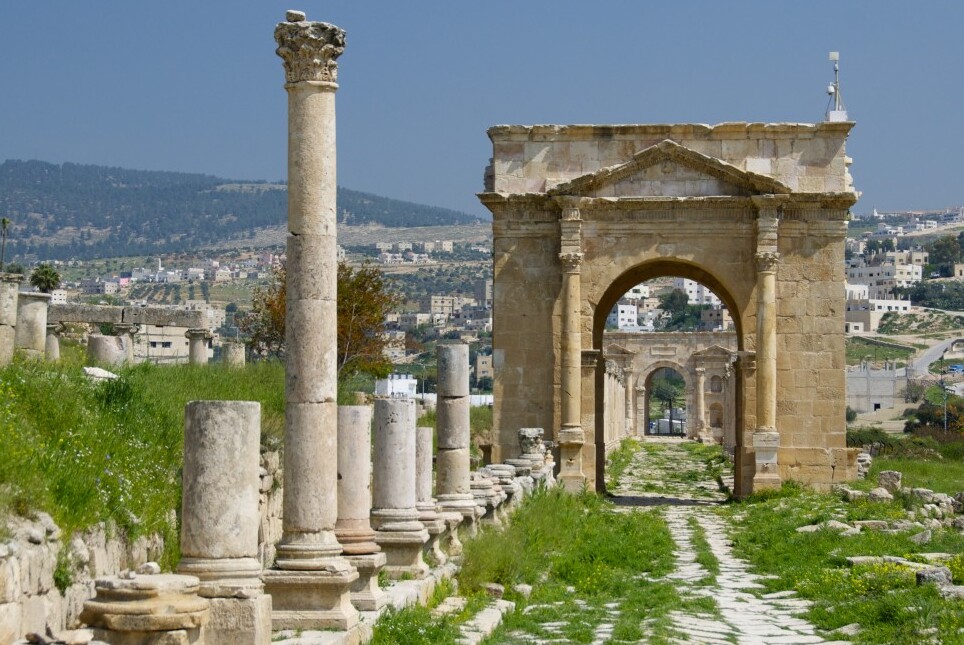 La ville de Jerash est le plus grand site romain de Jordanie — Jerash