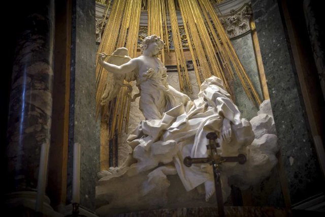 सेंट टेरेसा का परमानंद, (1647-1651) - Roma | Secret World Trip Planner