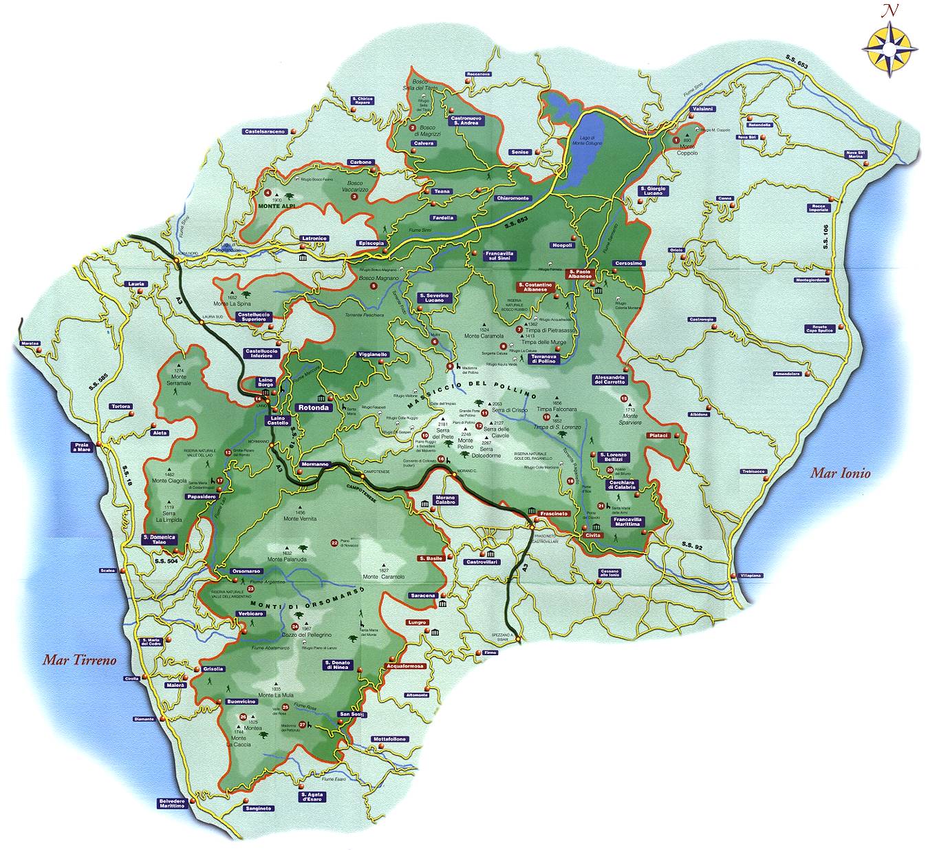 สวนสาธารณะโปลลิโน - Terranova di Pollino | Secret World Trip Planner