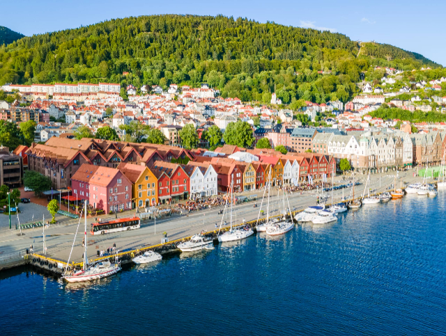 Le district de Bryggen, inscrit à l'Unesco — Bryggen