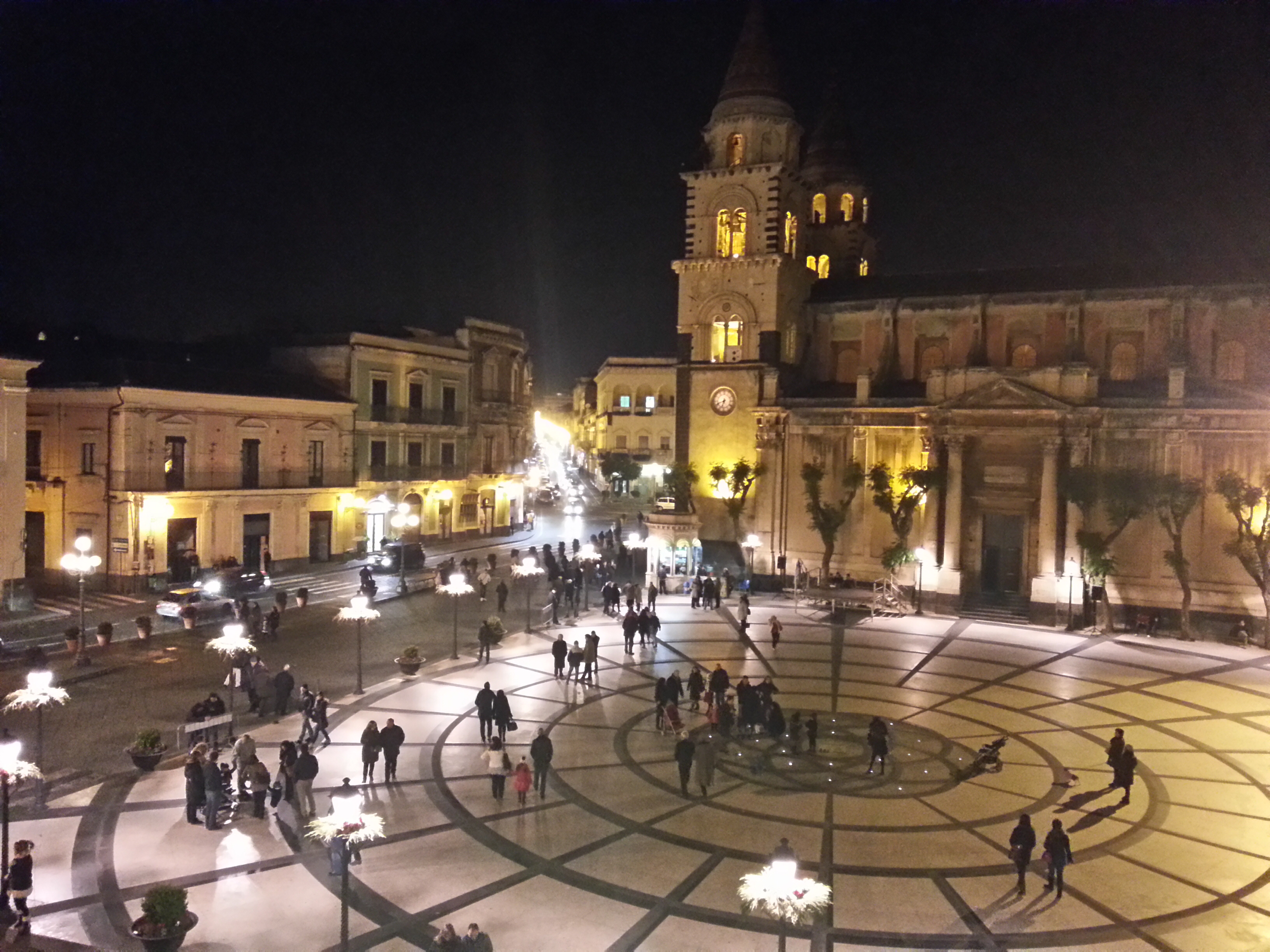 Place de la cathédrale — Acireale