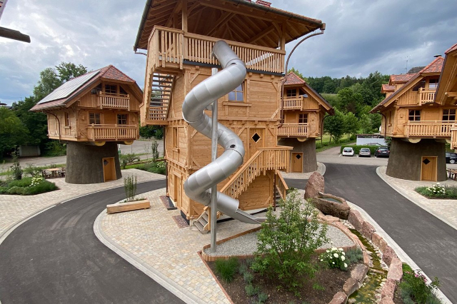 Schwarzwalder Hof is the tree house village. - Freiburg im Breisgau | Secret World Trip Planner