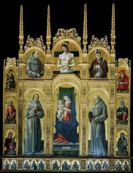 Bartolomeo Vivarini poliptikas - Morano Calabro | Secret World Trip Planner
