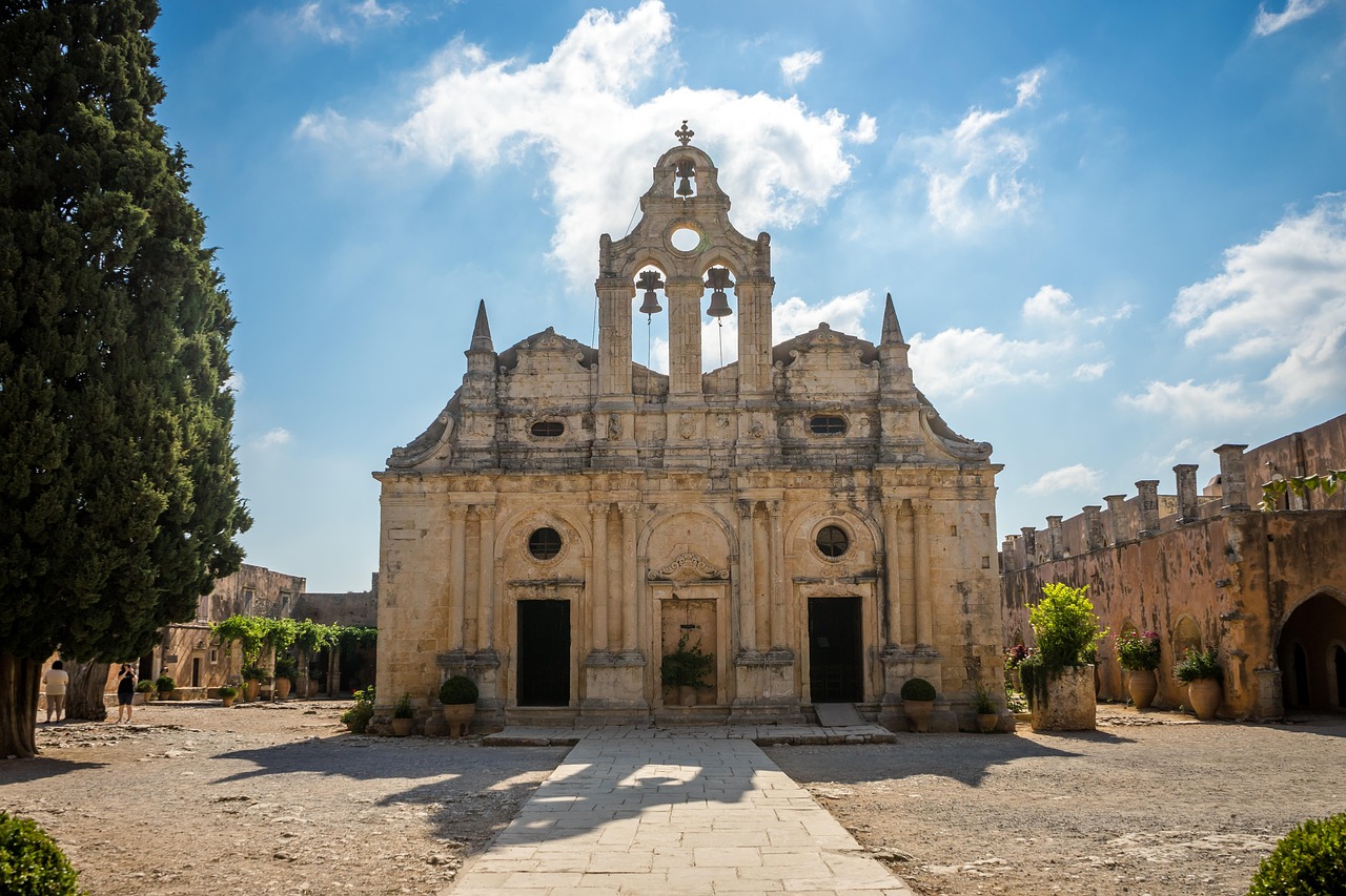 Crète : Monastère d'Arkadi - Arkadi | Secret World Trip Planner