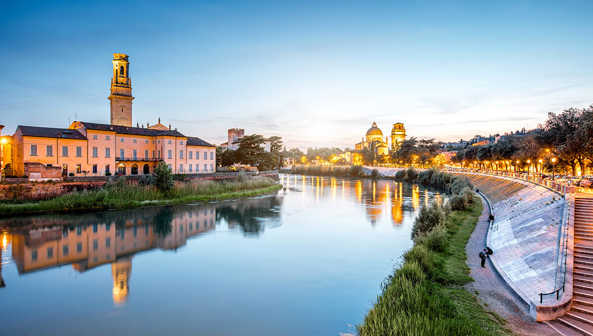Verona: Via Sottoriva and Lungadige San Giorgio - Verona | Secret World Trip Planner