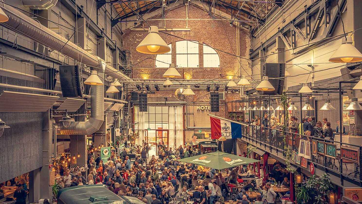 Le marché de la nourriture et du design de la rue Lindholmens — Anders Carlssons gata 2