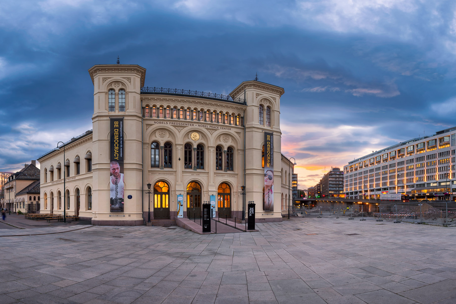 Le Centre Nobel de la Paix à Oslo — Brynjulf Bulls plass 1