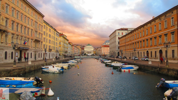 The Ancient Borgo Teresiano — Trieste