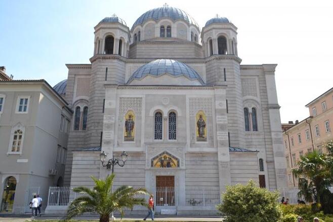 Trieste:Serbian Orthodox Temple of San Spiridione — Trieste
