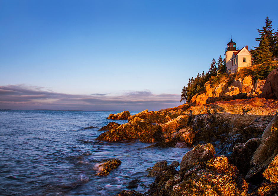 Maine: Mt Desert Island is a picturesque island — Mt Desert Island