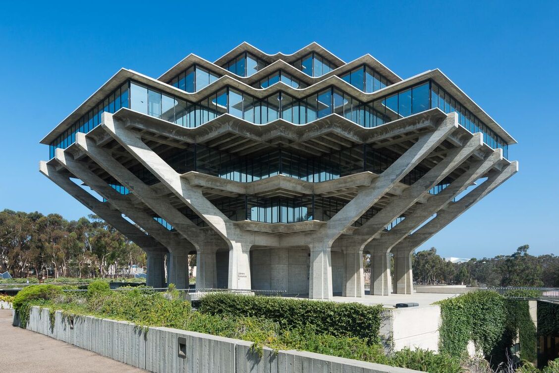 Geisel Library is the main library building of the University of California — San Diego