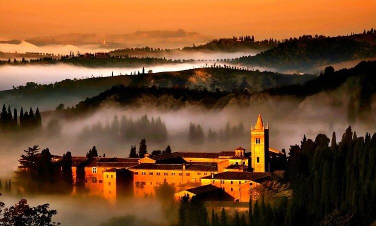 Abbey Monte Oliveto Maggiore - Asciano | Secret World Trip Planner