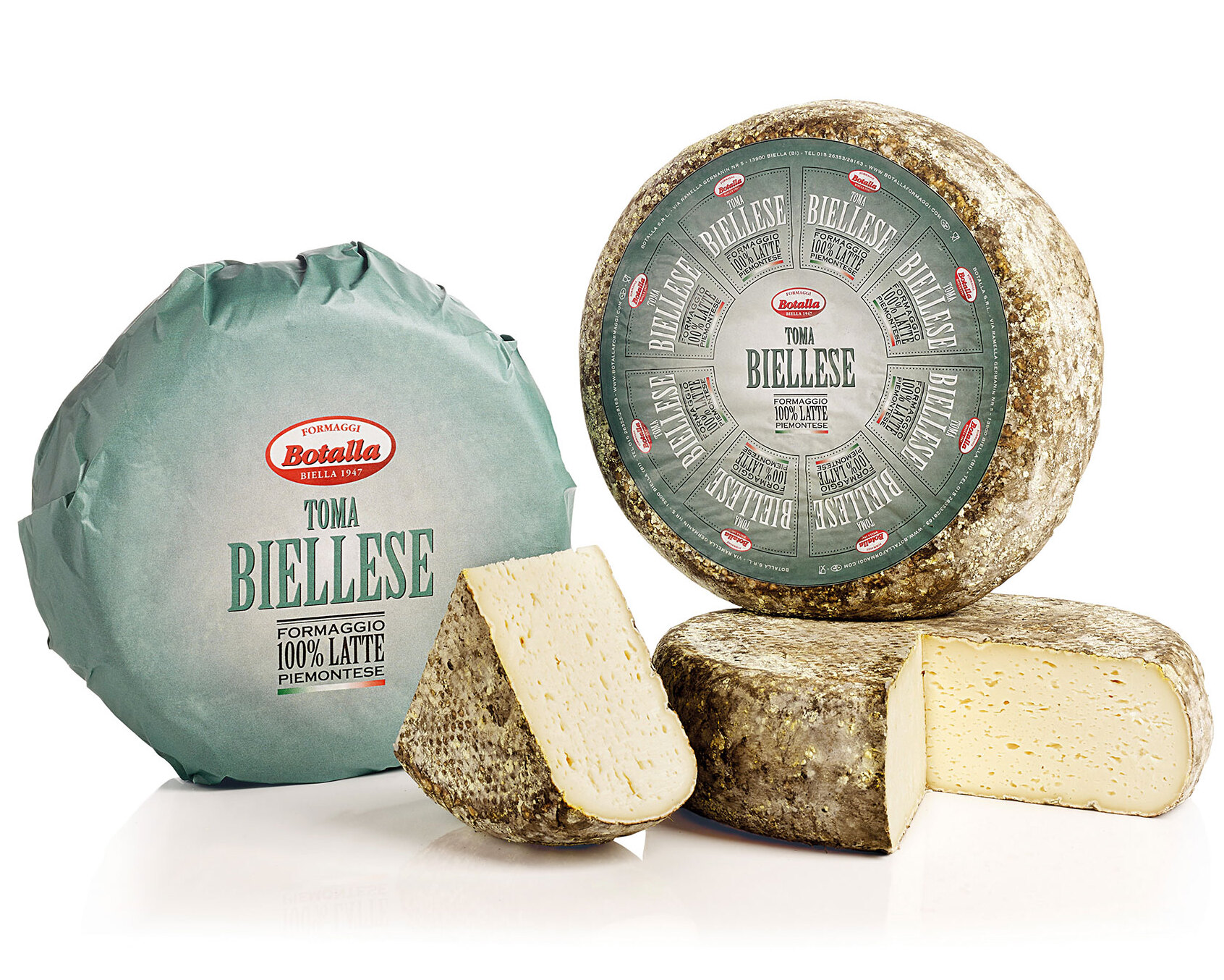 Fromages du Piémont : Toma Biellese — Biella