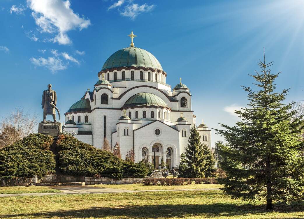 The Temple of Saint Sava in Belgrade — Beograd