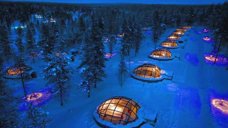 Hôtel Kakslauttanen, Finlande
L'Arctique évoque généralement des images de froid, s — Kakslauttanen